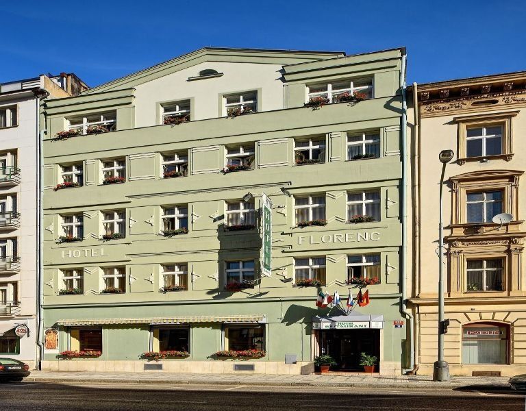 Hotel Florenc Praag Buitenkant foto